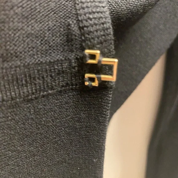 Boss Women’s Black Merino Wool Cardigan - Picture 4 of 5